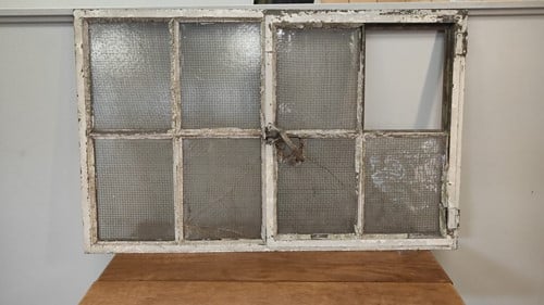 Gebruikt rechthoekig stalraam 1000x630mm wit
