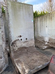 Gebruikte betonnen Keerwand L1310mm x B 2500mm