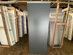 B-keus binnendeur 845x2300 linksdraaiend stomp hout grijs gefineerd