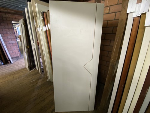 B-keus binnendeur 830x2020 stomp hout wit