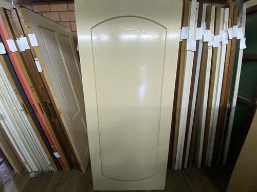 B-keus binnendeur 880x2015 stomp hout gebroken wit