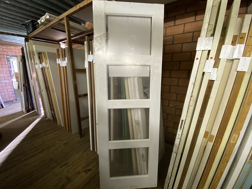 Nieuwstaat binnendeur 780x2310 hout wit (nog in verpakking)