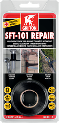 Griffon SFT-101 Repair Rol 25 mm x 3 m (Blister) Zwart