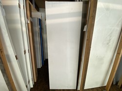 B-keus binnendeur 730x2110 stomp hout wit
