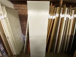 B-keus binnendeur 630x2110 rechtsdraaiend opdek hout wit
