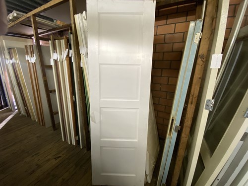 Nieuwstaat binnendeur 730x2330 stomp hout wit