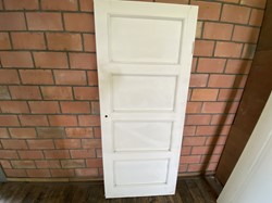 B-keus binnendeur 830x1980 opdek hout wit
