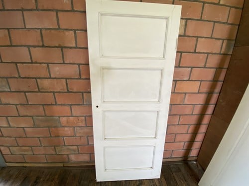 B-keus binnendeur 830x1980 opdek hout wit