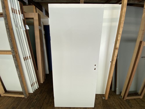 B-keus binnendeur 925x2120 linksdraaiend stomp hout wit