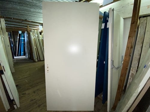 B-keus binnendeur 1080x2300 stomp hout wit