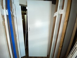 B-keus binnendeur 870x2320 linksdraaiend stomp hout wit
