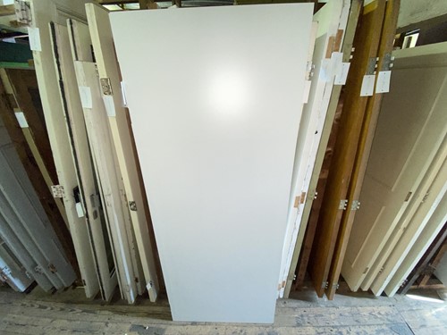 B-keus binnendeur 840x2115 linksdraaiend stomp hout wit