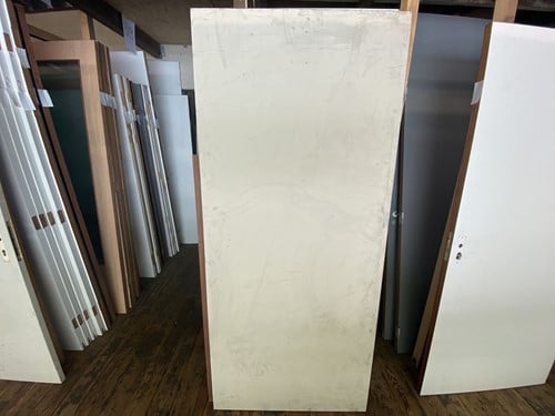 B-keus binnendeur 880x2115 stomp hout wit