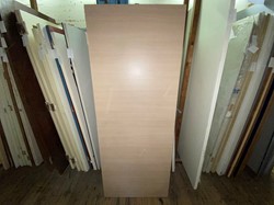 B-keus binnendeur 830x2115 linksdraaiend stomp hout bruin (gefineerd)