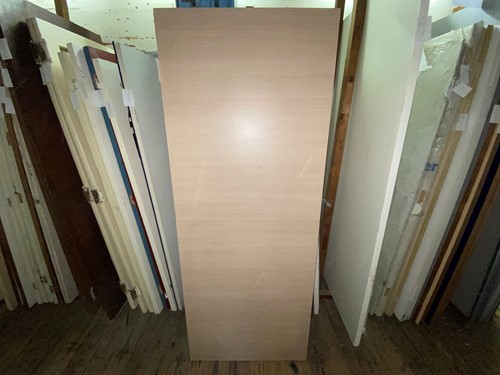 B-keus binnendeur 830x2115 linksdraaiend stomp hout bruin (gefineerd)