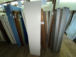 B-keus binnendeur 530x2300 linksdraaiend stomp hout wit