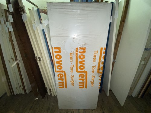 B-keus binnendeur 865x2020 rechtsdraaiend opdek hout wit