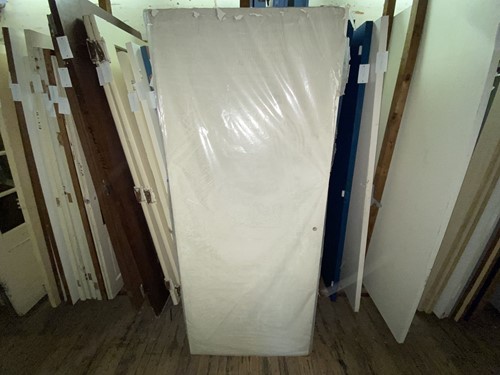 B-keus binnendeur 875x2115 rechtsdraaiend stomp hout wit
