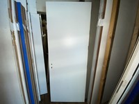 B-keus binnendeur 872x2292 rechtsdraaiend stomp hout wit