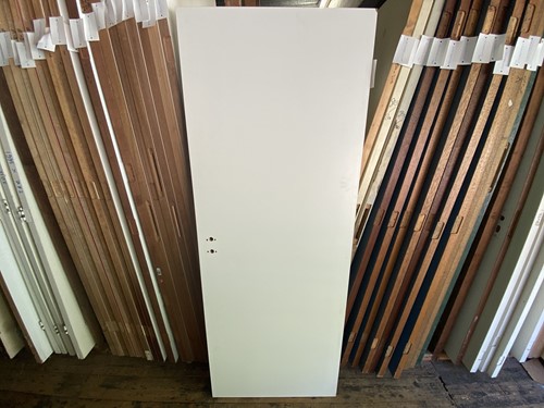 B-keus binnendeur 725x1980 rechtsdraaiend opdek hout wit