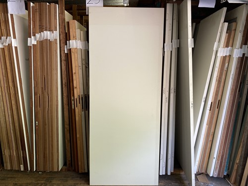 B-keus binnendeur 930x2310 rechtsdraaiend stomp hout wit