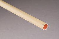 Electro buis 3/4 lengte 4 mtr geel POLIVOLT LF PVC 19MM 4M KEMA CREME