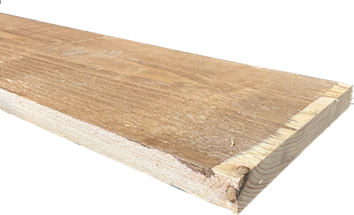 Gebruikte vuren plank 18x190x3600
