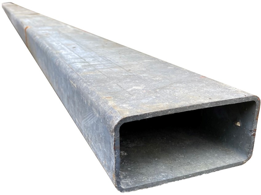 personeelszaken het doel bespotten Kokerprofiel (ongelijkzijdig) 150x100x6 5300mm wit Circulaire-bouwmaterialen