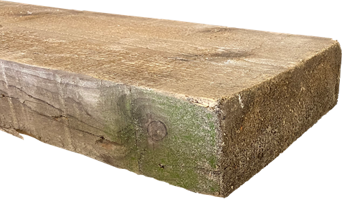 Gebruikte vuren balk 80x220x3900