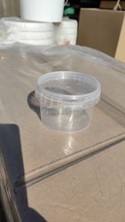 Opbergbakje met deksel rond 280ml