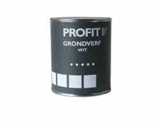 Profit Grondverf Dekkend Mat Wit 0,25l
