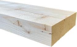 Circulaire vuren balk 100x200x3000
