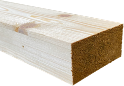 Circulaire vuren balk 50x100x2700