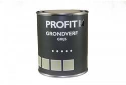 Profit Grondverf Dekkend Mat Grijs 0,25l