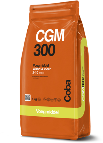 Coba CGM voegmiddel 300 zilvergrijs 5kg