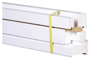 Hardhout deurkozijn 56 x 90 stomp gegrond
