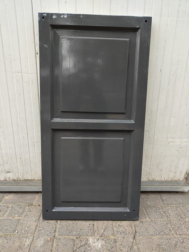 Gebruikt MDF raamluik 560x1110mm grijs per stuk