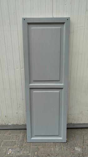 Gebruikt MDF raamluik 430x2200mm grijs per stuk