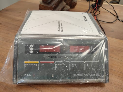 Gebruikte pH-meter Knick