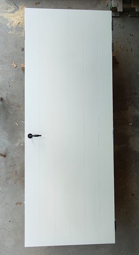 Gebruikte binnendeur 2315x875mm linksdraaiend wit