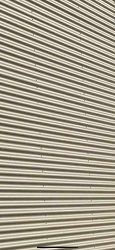 Gebruikte golfplaatpanelen L4500mm x B900mm golfprofiel grijs