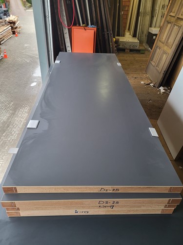 Nieuwe Binnendeur B1130xL2867x54 F7912 links/rechts draaiend F7912 mat grijs (brandwerend)
