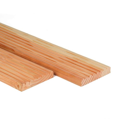 Douglas vlonder/terrasplank 25x140x4000 blank