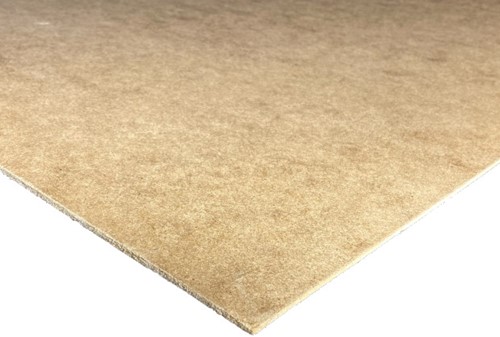 Hardboard bruin 244x122cm 3mm