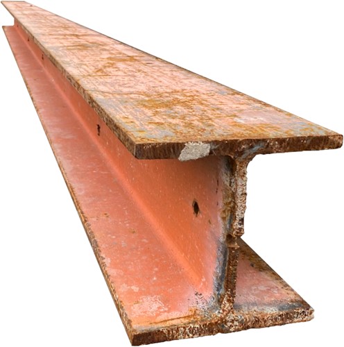 HEB 340 4100mm blauw / wit 