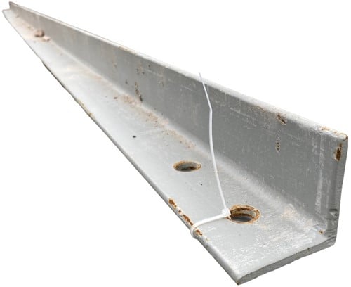 Hoeklijn (gelijkzijdig) 70x70x6 7150mm grijs