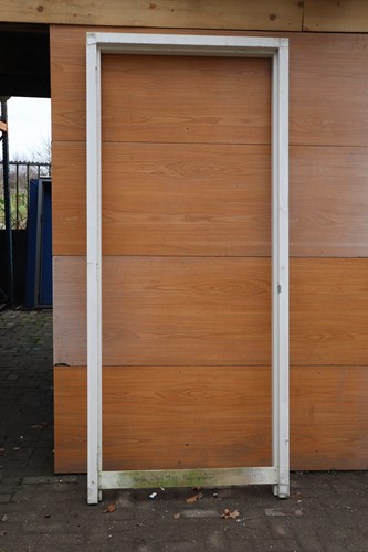 B-keus deurkozijn 1035 x 2380 stomp hout wit