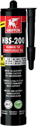Griffon HBS-200 Rubber Tix Koker 310 g Zwart