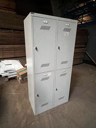Gebruikte Lockerkast H1850mmx B830mm grijs