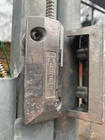 Gebruikte bouwhekpoort B1300mm x H2000mm ( met cilinder en alarm)-2